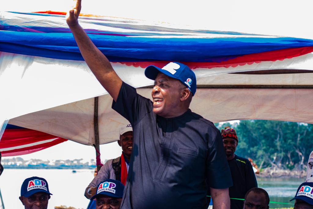 adp_Rivers's tweet photo. We thank Rivers's electorates for their peaceful conduct during the presidential election. 
ADP is on its way to victory. 
Stand resolute and thumbprint on our logo during the governorship election of March 11, 2023. Let's build a better Rivers. https://t.co/fNwL1a9IfU
