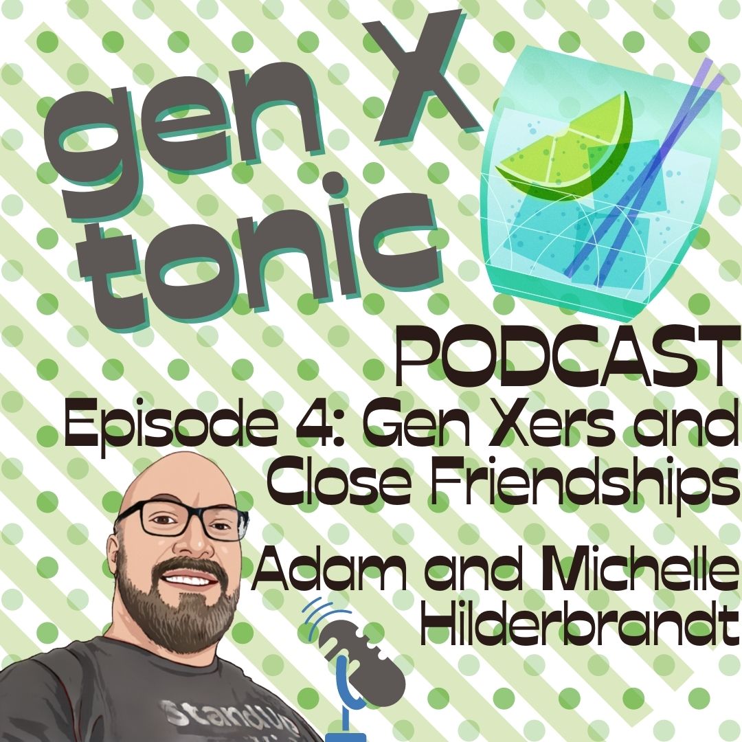 genxtonicpod's tweet image. Ep 4: Gen Xers and Close Friendships. Interview with Adam and Michelle Hilderbrandt.
Gen X Tonic Podcast
#Inspiration #vulnerability #intimacy #inspirational #friendships #GenX #selfhelp #authentic #genuine #closefriends #practicalhelp #lifehelp podcast.ausha.co/genxtonic/ep-4…