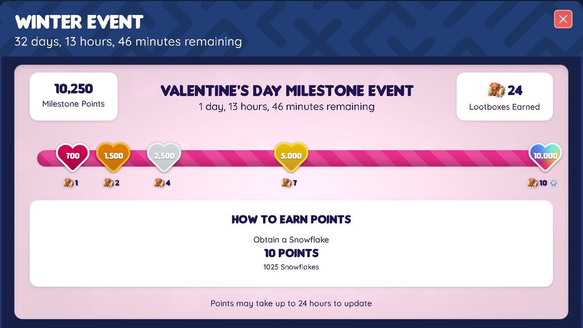 KooManderTV's tweet photo. Milestone events of @crypto_unicorns encouraged me to play the game EVERYDAY! It's fun to have a 
daily goal to finish the milestone! I'm excited to open my Lootboxes again! https://t.co/pzLuIdBgyr
