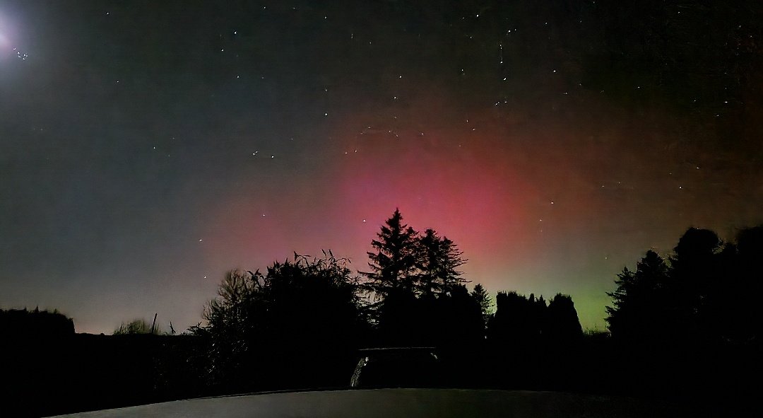 DolDeBie's tweet photo. When the disco lights come to you...

11.50 pm 

Beautiful display of colour from the #NorthernLights last night in #Sligo 

#Auroraborealis #Aurora #choosesligo #wildsligo #keepdiscovering #WildAtlanticWay https://t.co/0Hxc95KOnc