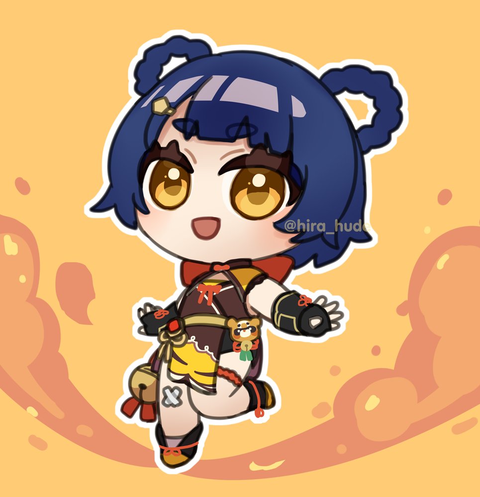 香菱|シャンリン(原神) 「特にお気に入りの4枚 」|ひらふでのイラスト