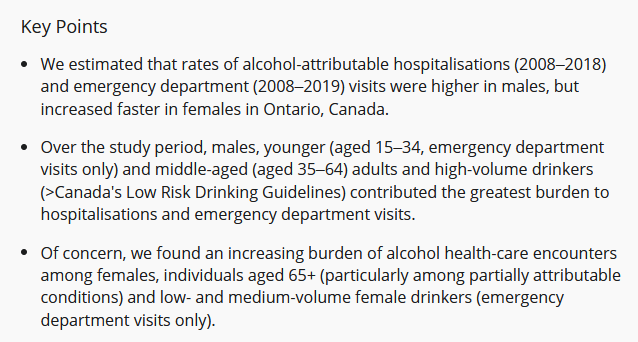 Open Access - Trends in #alcohol-attributable #hospitalisations and #emergency department visits by age, sex, drinking group and health condition in #Ontario, #Canada @SmithBrendanT <a href="/erinhobinPhD/">Erin Hobin</a>.
<a href="/PublicHealthON/">Public Health ON</a> <a href="/UofT_dlsph/">U of T Public Health</a> @UVic_CISUR 

onlinelibrary.wiley.com/doi/10.1111/da…