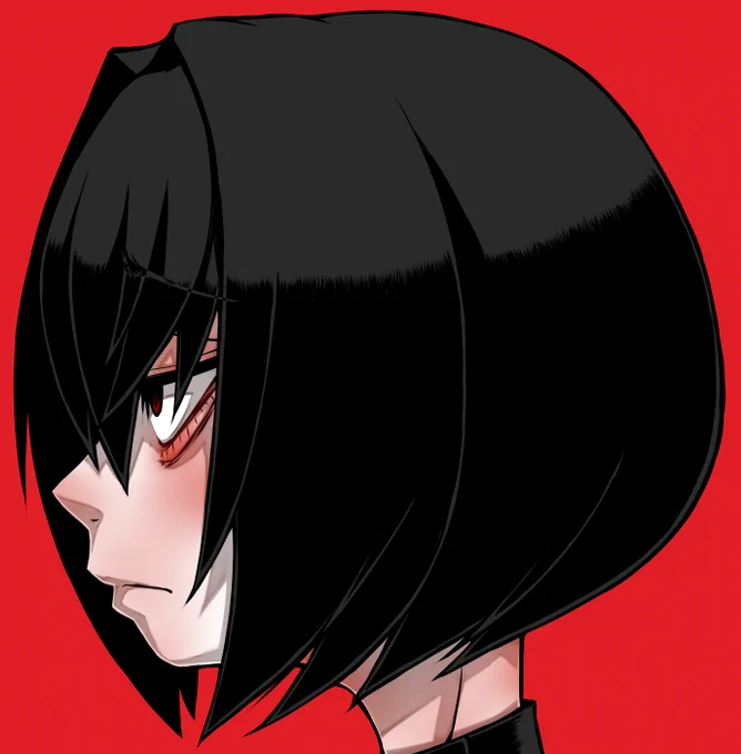 ミディアムボブなら前下がりに限る(諸説あり)。#ミディアムボブ#前下がりボブ 