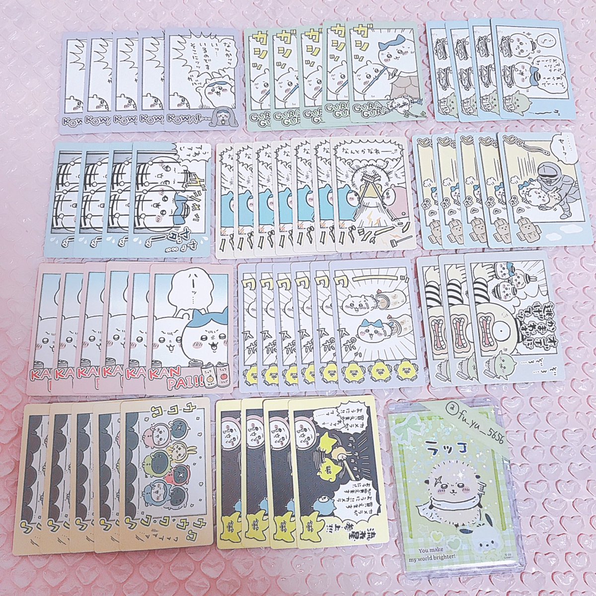 fu_yu__5656's tweet photo. ちいかわ スナップマイド スナマイ

譲✧︎写真1~4枚目
求✧︎ラッコ(単体)or定価＋送料

1枚目は交換優先で譲渡の場合は1枚につき2~3枚目から1枚＋4枚目から1枚以上（計3枚〜）お迎えください。
2~4枚目は交換優先で譲渡は1枚〜可能です。
いずれも交換または纏めての方を優先させていただきます。 https://t.co/dAP58IYWiy