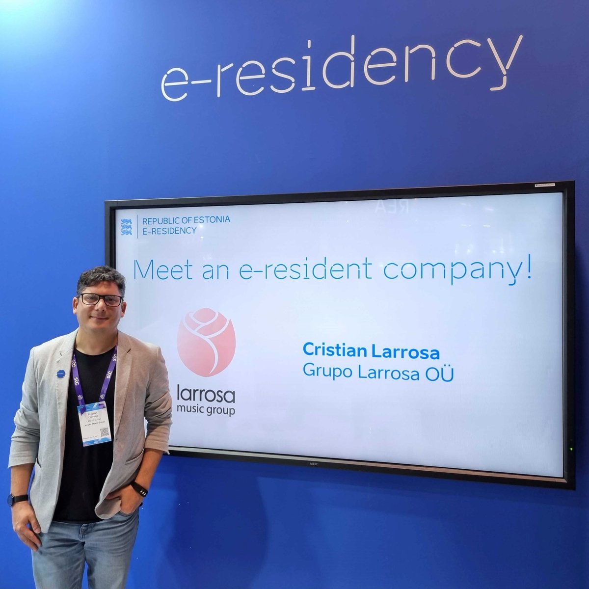 e_Residents's tweet photo. #MWC23, #Estonia has arrived! 🇪🇪📍

Everyone who wants to make their business truly borderless and #digital – meet us at stand CS110! Today at 2:30pm the first #eResidency panel is also taking place, don't miss it! https://t.co/IQdRgzb3hR