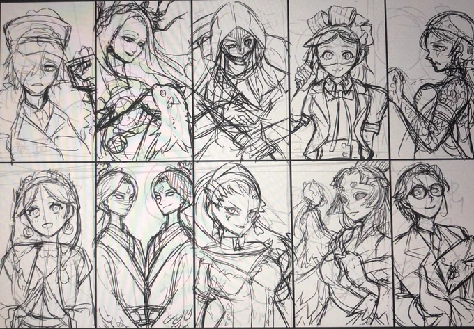 とりあえず下書きまで_(:3」z)_ 