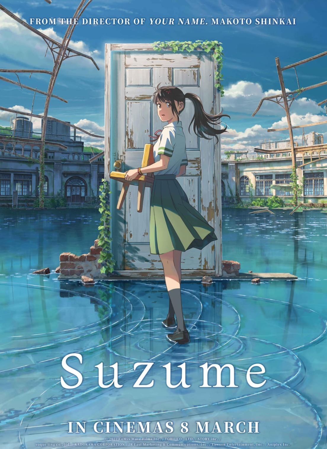 ANIME-se on X: Suzume de Makoto Shinkai, ultrapassou Jujutsu