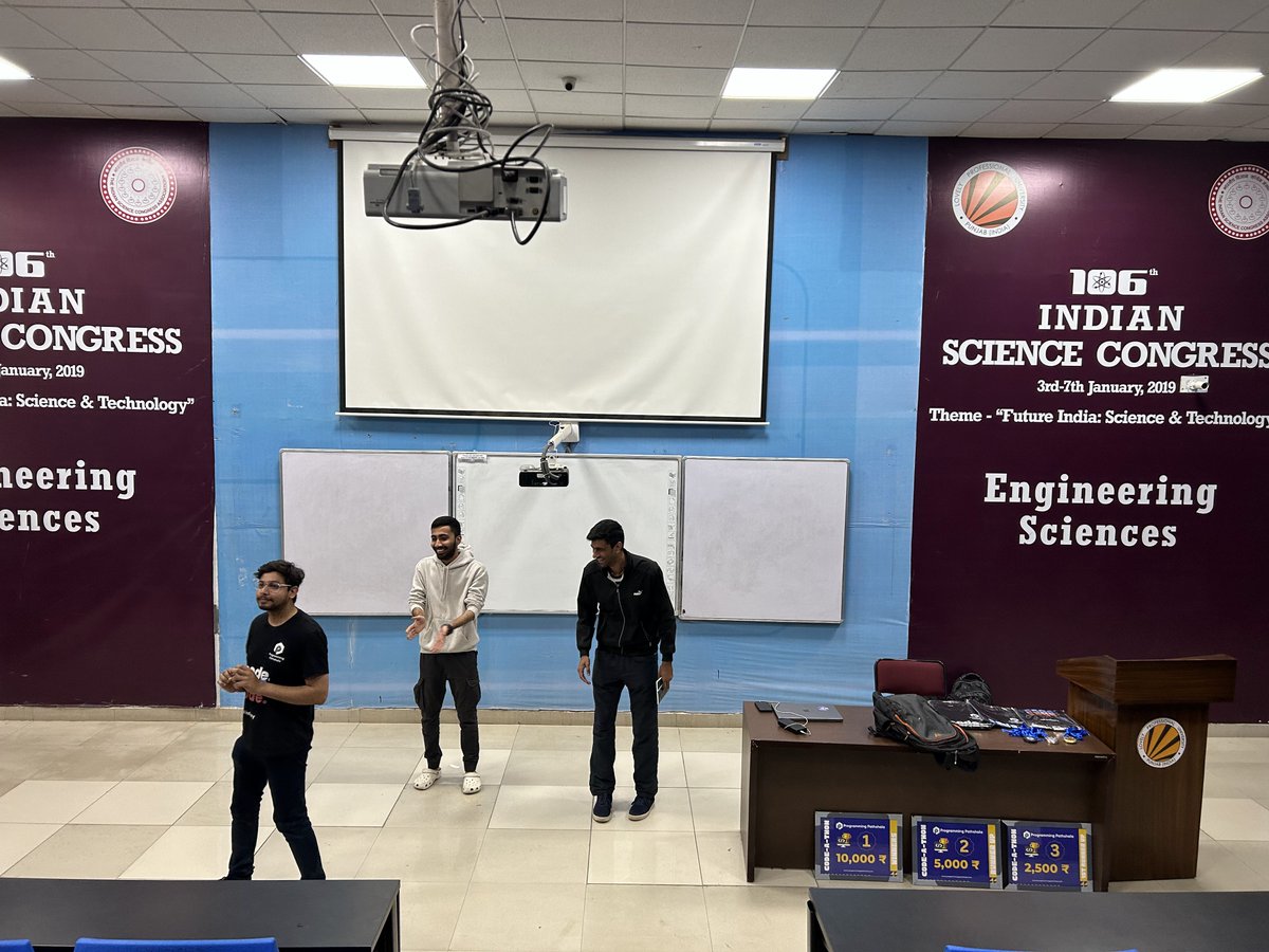 hello_PPa's tweet photo. We are thrilled to announce that Programming Pathshala successfully conducted Code-a-Thon at @lpuuniversity revolving around the theme, “Be recession ready!” 
It was a huge success with over 200 teams and 1000+ students participating!
#hackathon #coding #softwaredevelopment https://t.co/BXR8iBNhdA