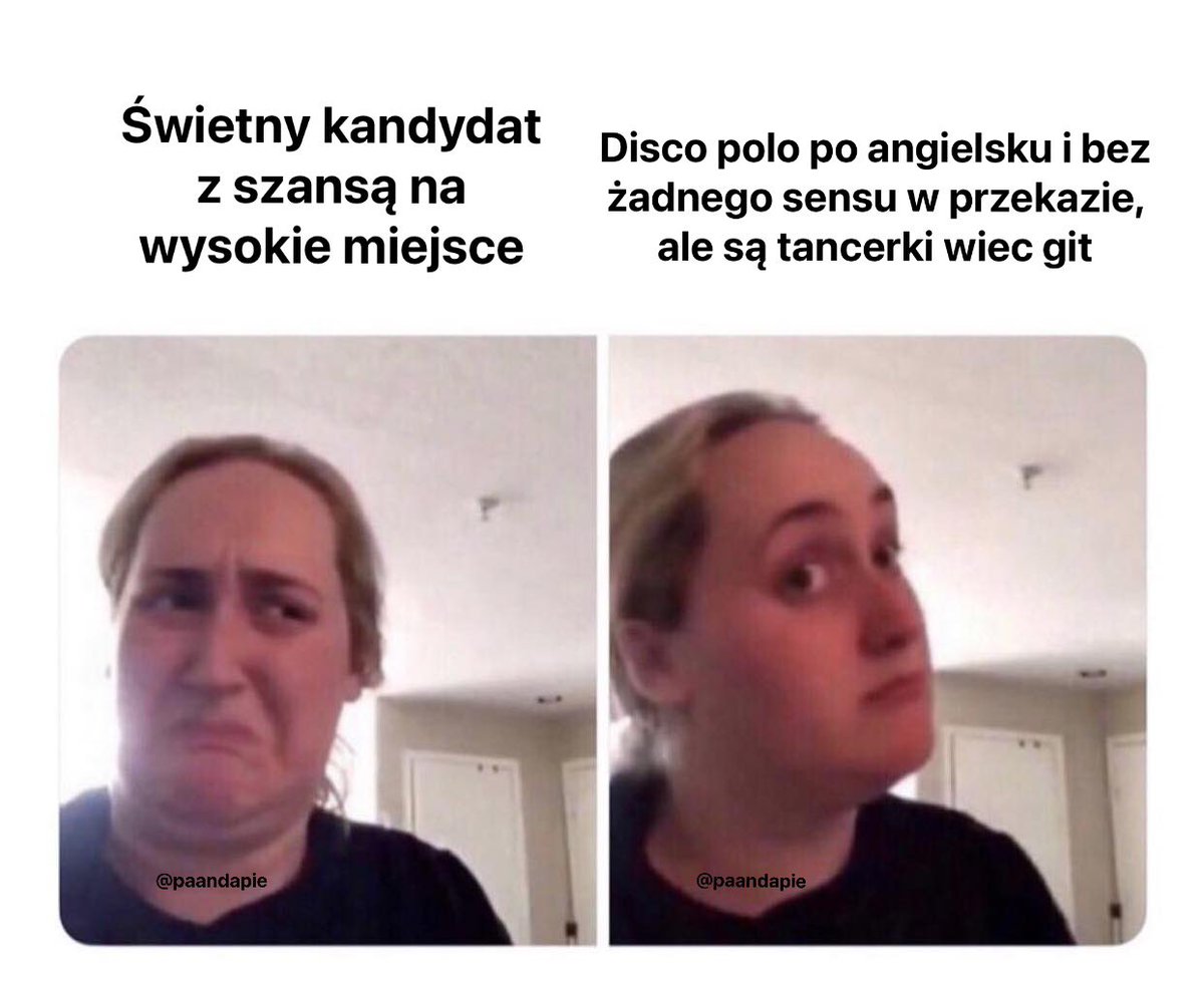cininimitrix's tweet photo. 🙅🏼‍♀️💁🏼‍♀️
#Eurowizja 
#Eurovision2023 #Poland #Eurovision2023poland #Eurovision https://t.co/GppmKxaDPV