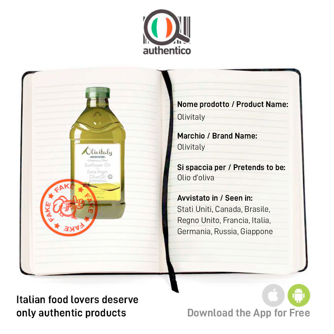 authentico_ita's tweet photo. Non farti fregare dalle imitazioni, scarica l'app gratuita Authentico per conoscere se il cibo che stai per acquistare è autentico italiano.

Don't be fooled by imitations, download the free app to find out if the food you are buying is authentic Italian📲https://t.co/5hdqlpKbSq https://t.co/Dgj0ZTlsLF
