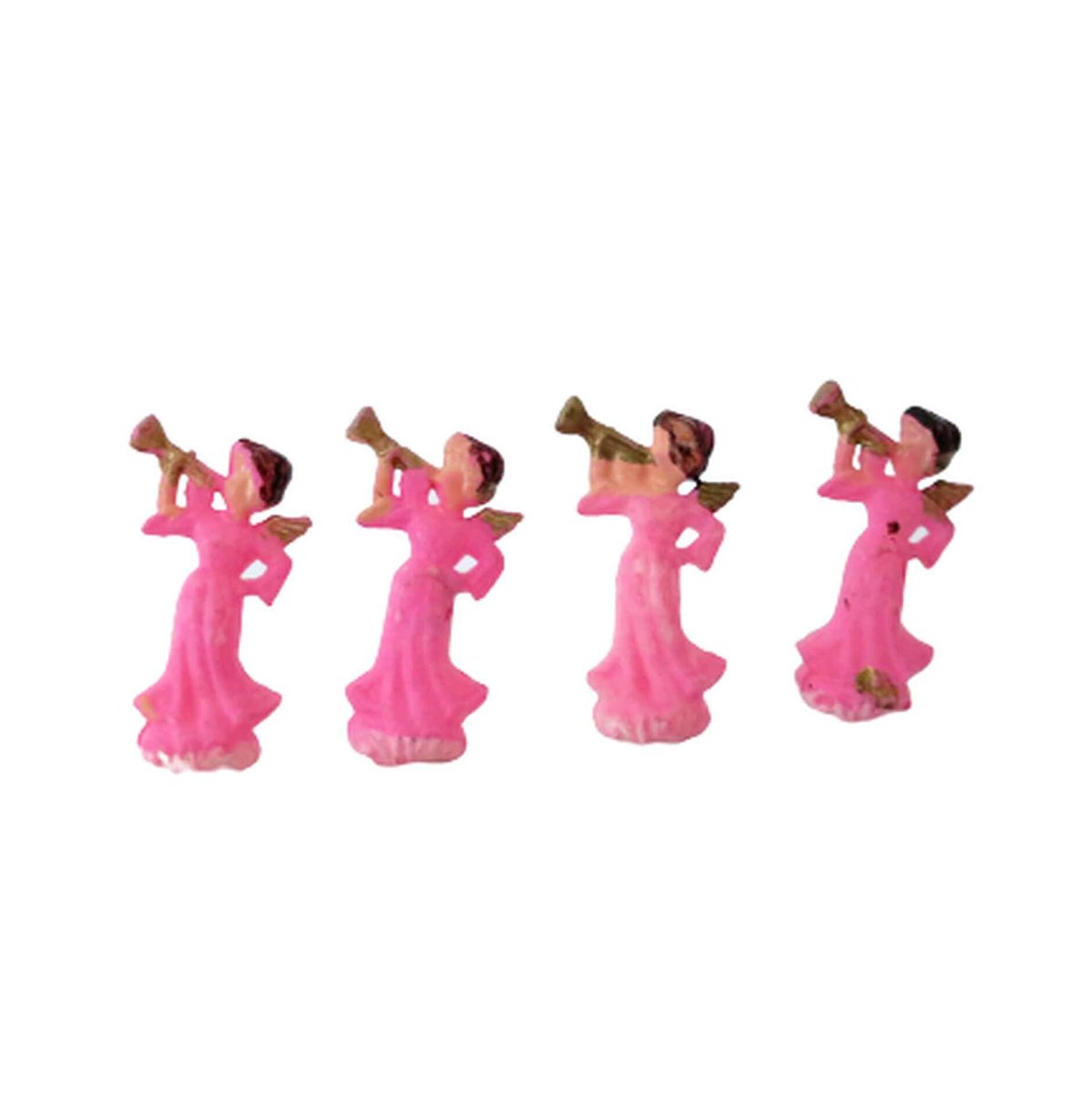 4 Vintage Micro Mini Pink Angels, Teeny Tiny Angel Figurines with Wings tuppu.net/4feecafa #PinIt23 #SMILEtt23 #TMTinsta #EpiconEtsy