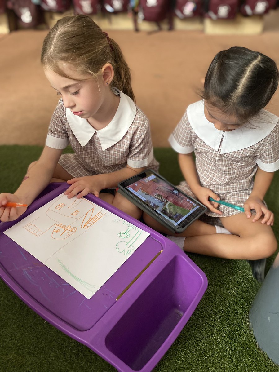 mglanville95's tweet photo. Investigating natural and built features as a part of our inquiry. Children explored @googleearth in small groups and drew the natural and built features they saw! ✨💭 #TRUEinquiry @St_Peters_P_S https://t.co/JFnv9sPbna