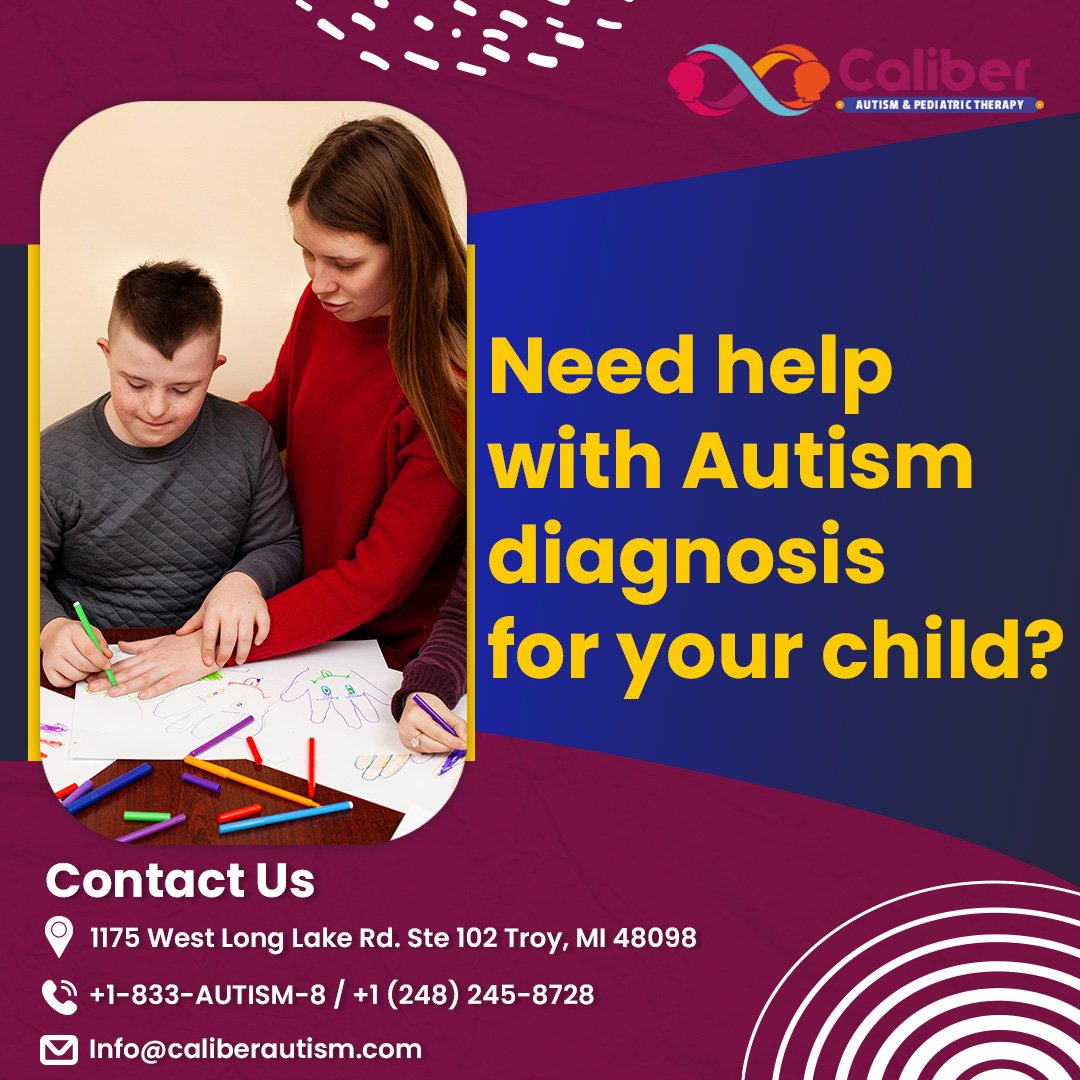 AutismCaliber's tweet photo. Caliber helps in facilitating assessment by a neuropsychologist to establish a diagnosis. Valid for any insurance including Blue Cross Blue Shields. Call today +1(248)840-8234.
https://t.co/Jxb2gFVrEB
#diagnosis #autism #aba #abatherapy #autismsigns #Autismdiagnosis #autistic https://t.co/nszAUAslhO