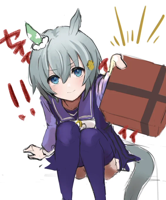 #今月描いた絵を晒そう 
ウマはコレだけ 