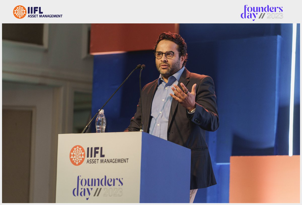 360ONEAsset's tweet photo. We're proud to celebrate our first Founders Day at @IIFLAMC, marking a significant milestone in our journey towards innovation &amp; growth in India. As a part of this, we were honoured to hear from esteemed speakers.

#FoundersDay #Entrepreneurship #Innovation #Leadership https://t.co/A9YMhETFOg