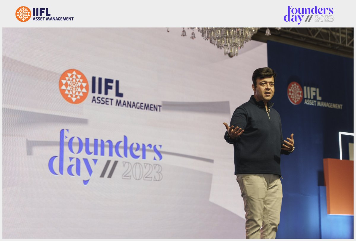 360ONEAsset's tweet photo. We're proud to celebrate our first Founders Day at @IIFLAMC, marking a significant milestone in our journey towards innovation &amp; growth in India. As a part of this, we were honoured to hear from esteemed speakers.

#FoundersDay #Entrepreneurship #Innovation #Leadership https://t.co/A9YMhETFOg