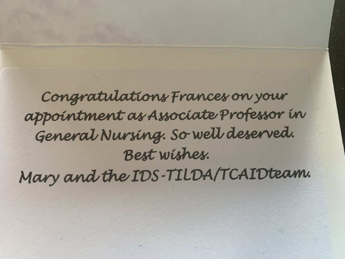 Frances O'Brien (@frances__obrien) on Twitter photo What a lovely surprise! Thank you <a href="/MccarrmMary/">Prof Mary McCarron</a> <a href="/IdsTilda/">IDS-TILDA</a> <a href="/ageingwithID/">Trinity Centre for Ageing & ID</a> for the fabulous bouquet of flowers! Such a great team to work with! What a lovely surprise! Thank you <a href="/MccarrmMary/">Prof Mary McCarron</a> <a href="/IdsTilda/">IDS-TILDA</a> <a href="/ageingwithID/">Trinity Centre for Ageing & ID</a> for the fabulous bouquet of flowers! Such a great team to work with!