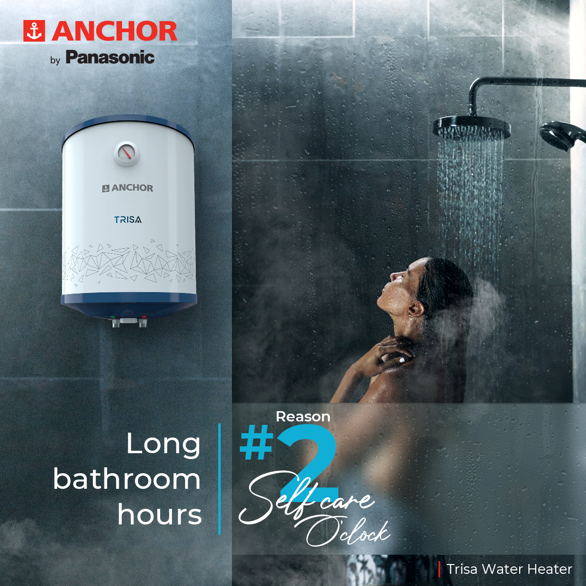 AnchorPanasonic's tweet photo. Nothing beats a good old pamper session with a cozy bath using the Trisa Water Heater. The adjustable thermostat and improved energy saving ensure you have a guilt-free self-care routine.
#AnchorbyPanasonic #Anchor #Trisa #LongBathroomHours #WaterHeater #geyser https://t.co/WtuAcAZNHQ
