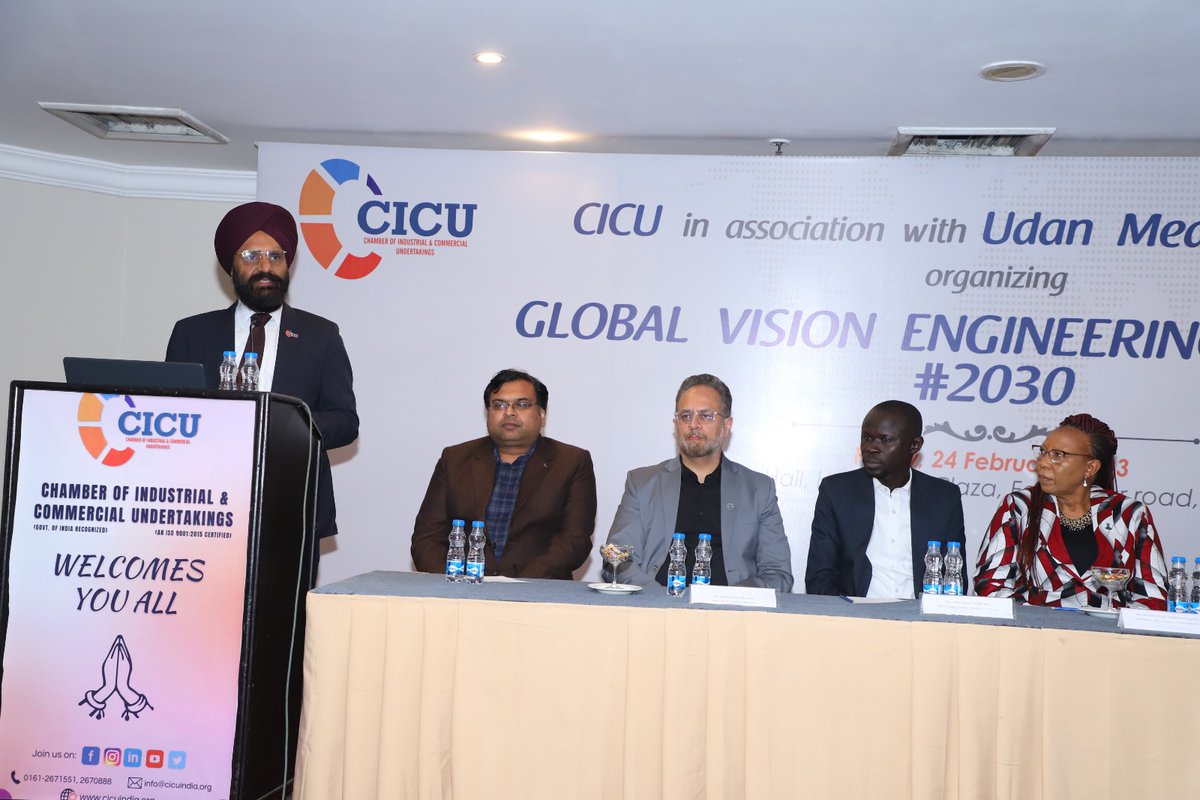 CustomsLudhiana's tweet photo. @CustomsLudhiana participated in "Global Vision Engg. Industry #2030" organized by @CICU_FP as part of #MachAutoExpo Ludhiana &amp; interacted with MSME sector, various trade associations. @cbic_india @cusprevdel https://t.co/16efgiJE8g