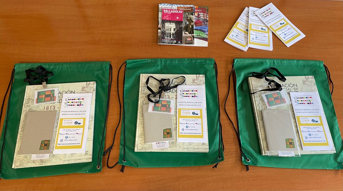 iestovar's tweet image. Ya estamos preparados para recibir mañana a los 3 compañeros del IES Cardenal Cisneros de la Comunidad de Madrid 👁️

Observación entre docentes
🗓️

#COMUNICA_ACCION
#CentrosBITS de @educacyl