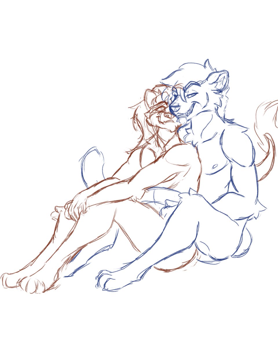 MaffAfterDark's tweet photo. Yo btw had these from the last project of sauciness.  If anyone wants me to rework this pose for em, lemme know!  Dm me either here or over on tele!
#furry #furryart #nsfw #WIP https://t.co/6bZyreWhSy