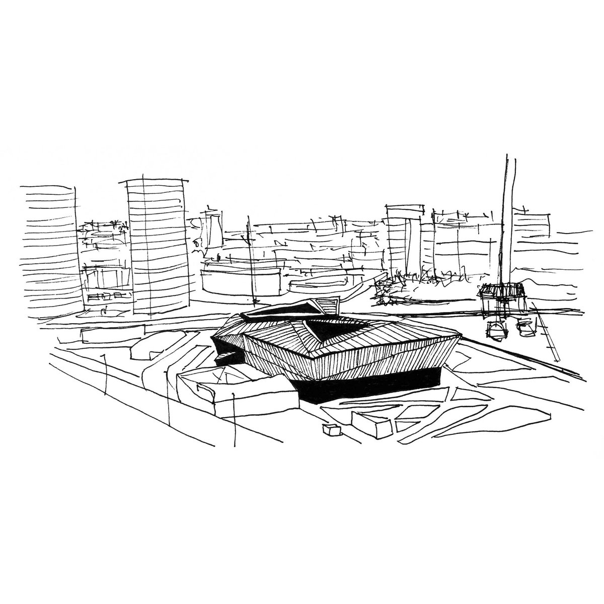 The Crystal by Perkins+Will and WilkinsonEyre (2012), London 🇬🇧
bit.ly/2Jf8MHI #sketch <a href="/perkinswill/">Perkins&Will</a>