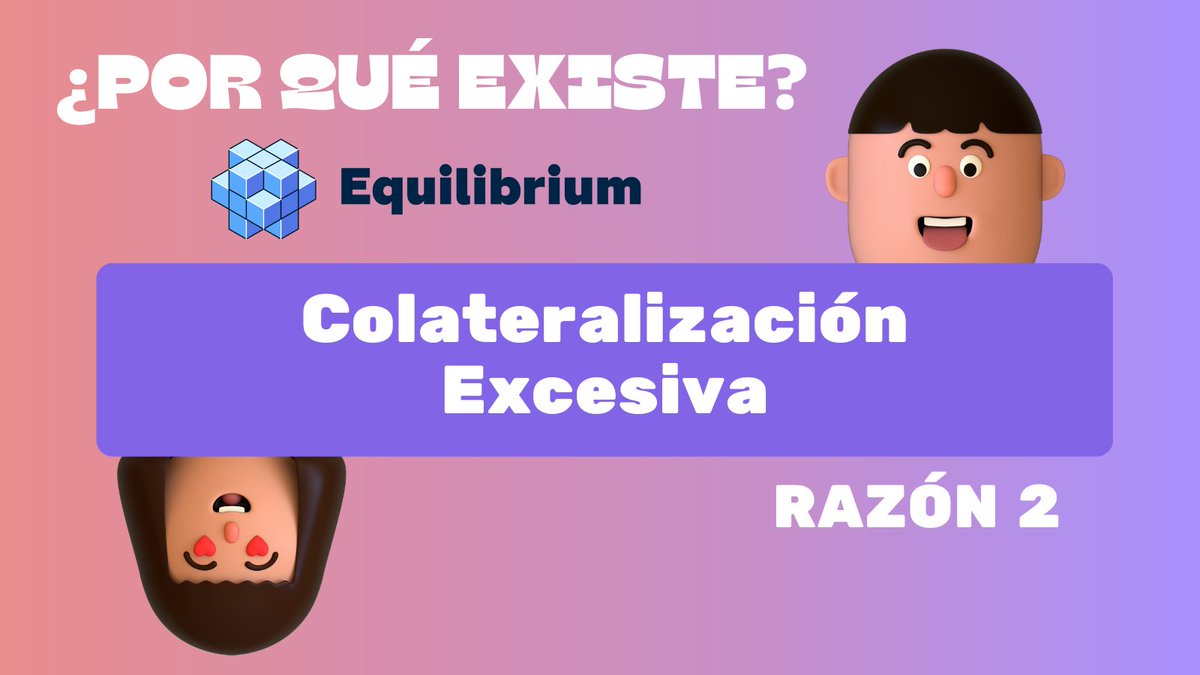 binlion1980's tweet photo. ¿Por qué @EquilibriumDeFi existe? Razón 2 - Colateralización Excesiva

https://t.co/kPtYesUUKy

#EquilibriumDefi #Polkadot #Dotsama #Cripto #Criptomonedas https://t.co/yzz1LXFJ5r