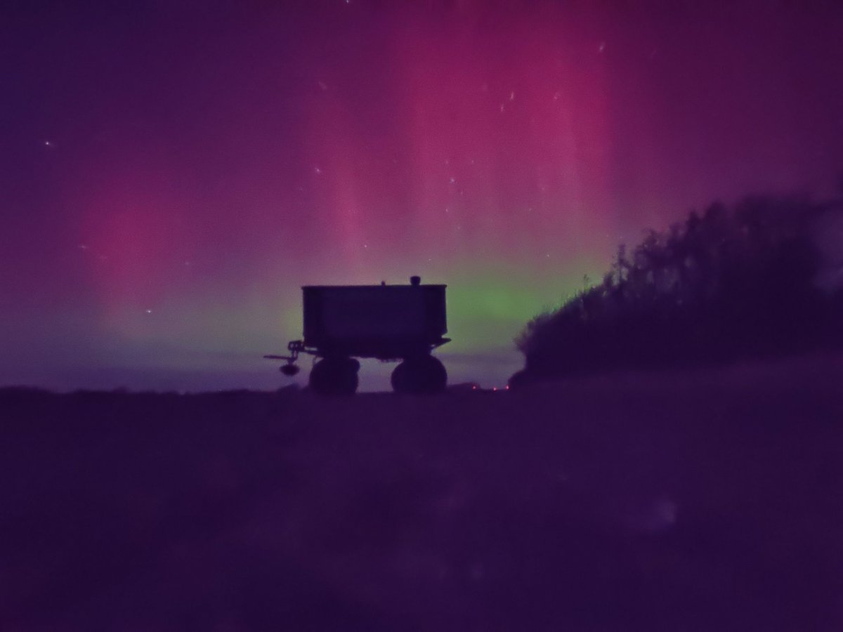 AgroIntelli's tweet image. #ROBOTTI working day and night in Denmark supervised only the Northern Lights and skilled photographer 👏
#fieldrobot #autonomous #smartfarming #robotics
#agriculture #automation #NorthernLights