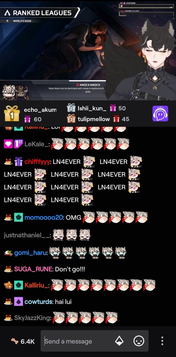 luniiel's tweet photo. Welcome to Lui-nation @hazumiaileen 🤗🤣 Today's stream is so much fun. I'm still laughing everytime I remember your new friend 🤣 Thank you for keeping the vod @komairui otsuruiii ~ 💛💛 
#RN4EVER
#KomaiRui https://t.co/Tzfynt2eEi