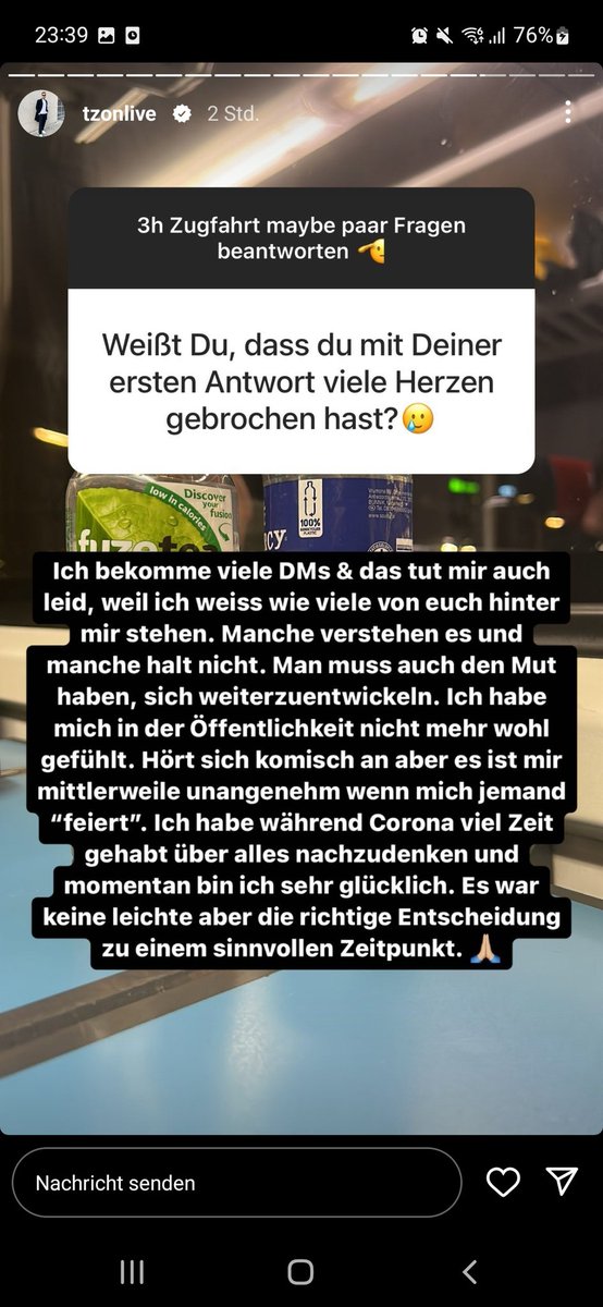 Hab nur ein bisschen geweint.🤏

[Hab mir sowas zwar schon gedacht, aber hatte dennoch noch ein bisschen Hoffnung.]