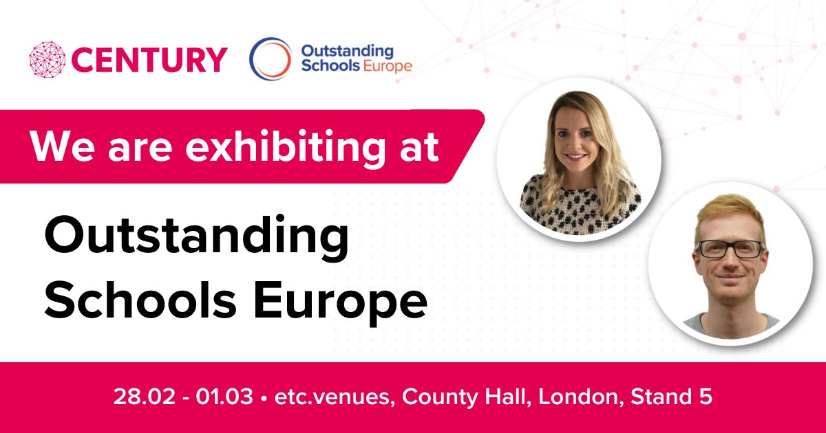 ThisIsCentury's tweet photo. Our team will attend the @OS_conferences tomorrow and they're excited to  meet with international school leaders in Europe that are eager to learn how to enhance their school’s teaching and learning provision with AI-powered personalised learning 💻
#OSE23 #OutstandingSchools https://t.co/lucNegTov9