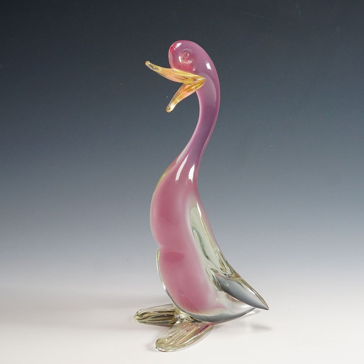 artfour_t's tweet photo. #Archimede #Seguso #Alabastro #Art #Glass #Duck, #Murano #Italy 1950s https://t.co/UyciYaAQNa https://t.co/gdpei1meso