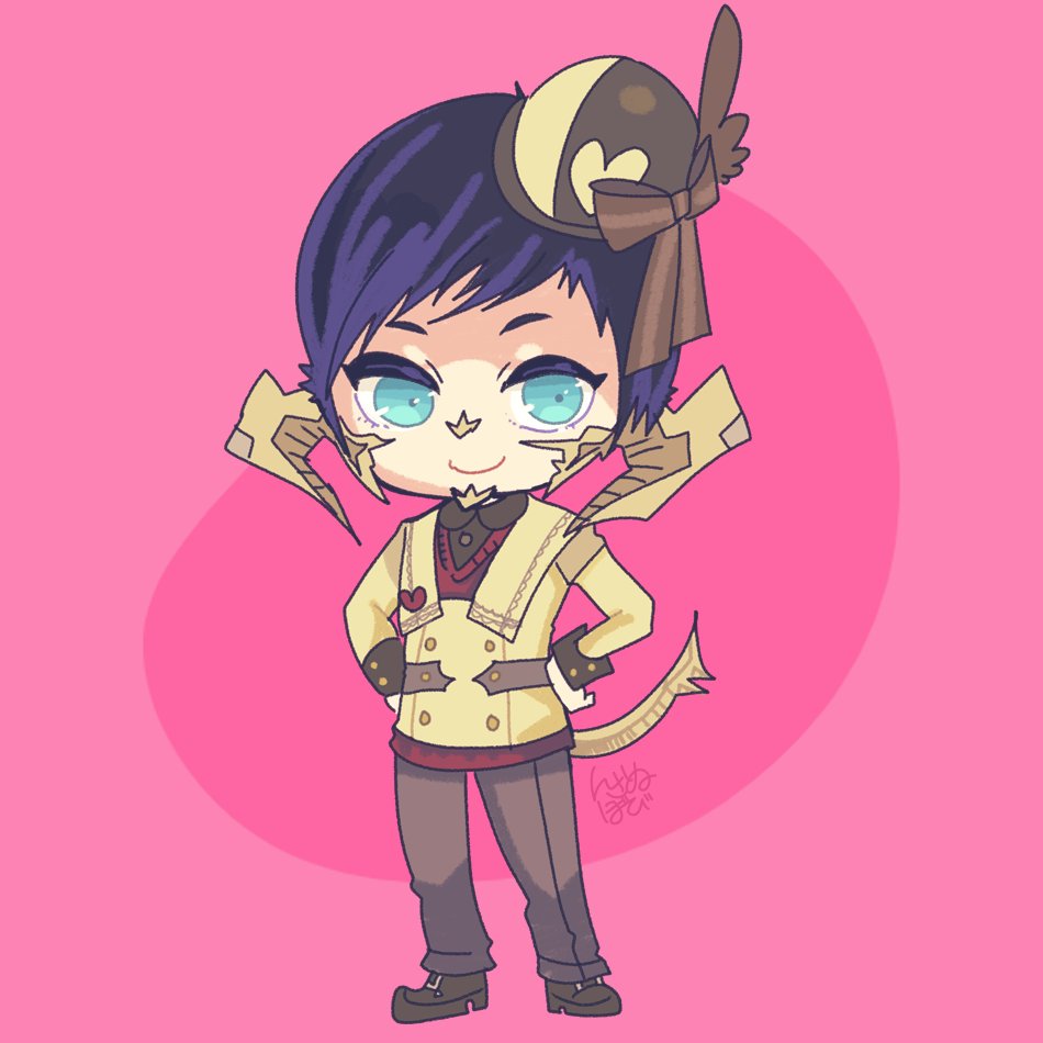 avatar_(ff14) 「#今月四枚ある…だと!? 」|んさぬ☕ぼびんぬのイラスト