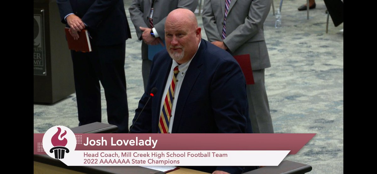 Mill Creek Football (@mcfootballcoach) on Twitter photo It was an honor to be recognized by our Gwinnett County Board <a href="/GwinnettSchools/">Gwinnett Co. Schools</a> and <a href="/SuptCalvinWatts/">Dr. Calvin J. Watts</a> for winning the 7A State Championship. #iMpaCt It was an honor to be recognized by our Gwinnett County Board <a href="/GwinnettSchools/">Gwinnett Co. Schools</a> and <a href="/SuptCalvinWatts/">Dr. Calvin J. Watts</a> for winning the 7A State Championship. #iMpaCt