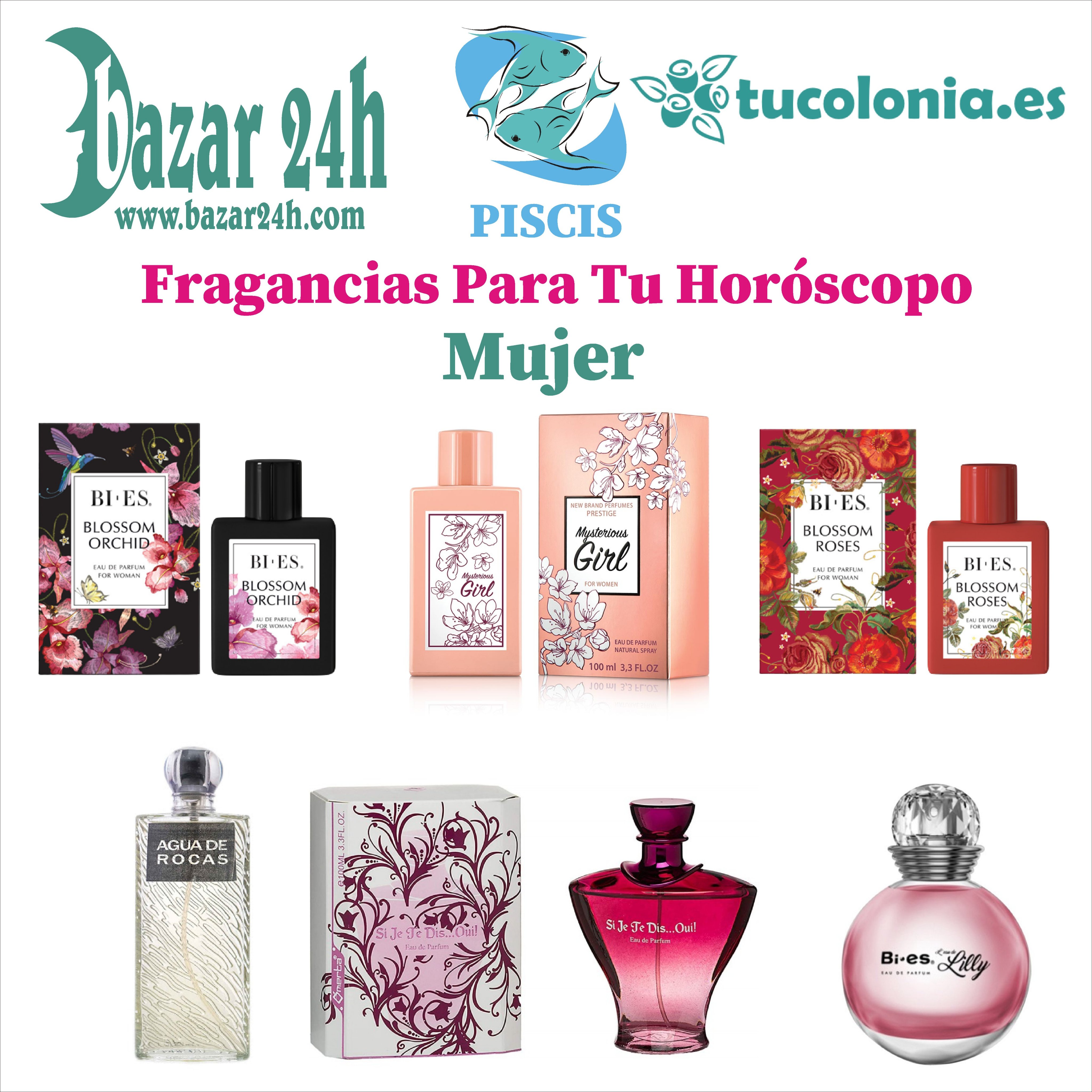 Piscis, Signos del Zodiaco Eau de Parfum for Women 2.0 oz