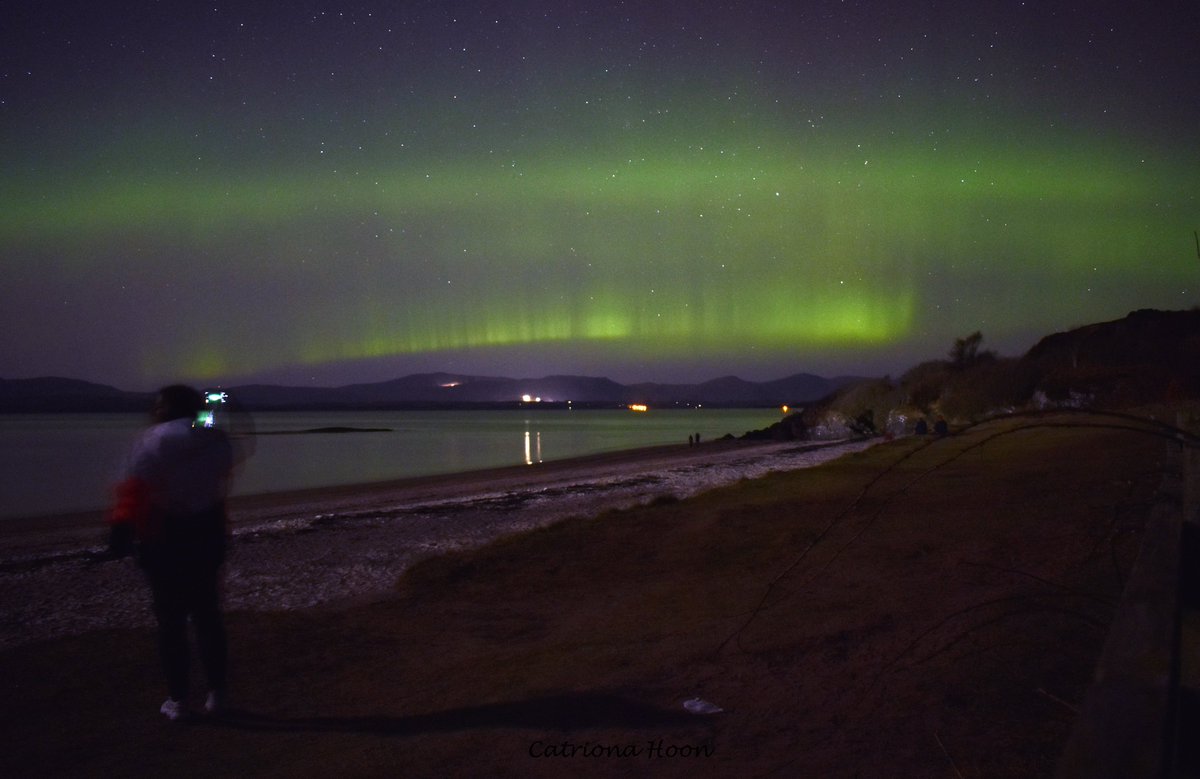 Na fir-chlis a-raoir 😃🌌
#NorthernLights #Auroraborealis #Oban #Argyll #abplace2b #Scotland #Ghàidhlig