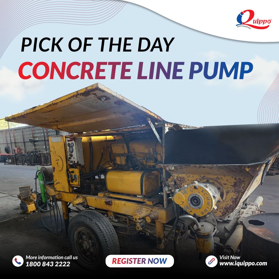IQuippo's tweet photo. Heavy Used Construction Equipment On Sale.
โ
#Paver Texture Curing M/C | WIRTGEN | TCM-180
โ
Concrete Line Pump | #SchwingStetter | BP350-DXT
โ
#BoomPump with Chassis | Schwing Stetter | S36X
View: https://t.co/kGt9dddo4R
Pay when your offer is approved.
Call - 18008432222 https://t.co/t8xlTdys6O