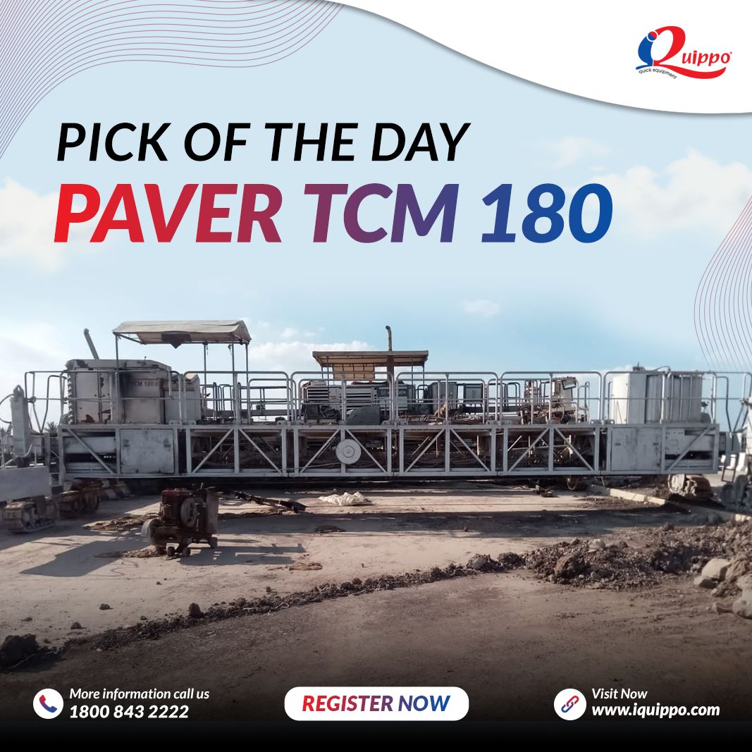 IQuippo's tweet photo. Heavy Used Construction Equipment On Sale.
โ
#Paver Texture Curing M/C | WIRTGEN | TCM-180
โ
Concrete Line Pump | #SchwingStetter | BP350-DXT
โ
#BoomPump with Chassis | Schwing Stetter | S36X
View: https://t.co/kGt9dddo4R
Pay when your offer is approved.
Call - 18008432222 https://t.co/t8xlTdys6O