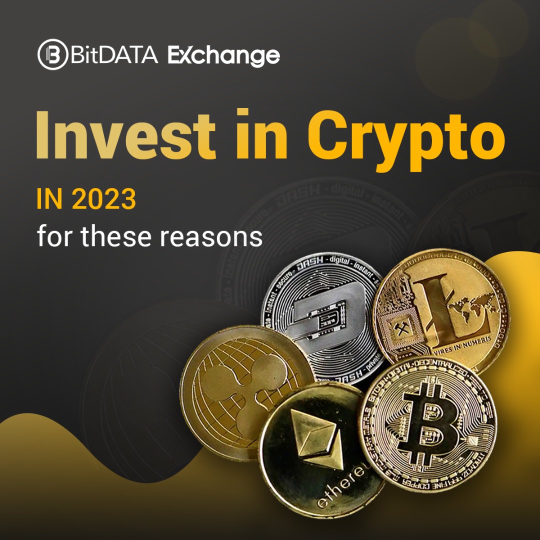 BitDATAExchange's tweet image. 💪 Ready to take a leap of faith in 2023? 
The possibilities with cryptocurrency as the future of digital payments are endless. 👉Here are the few reasons why investing in crypto in 2023 could be a better move.🔎bitex.sg
#BitDATAExchange