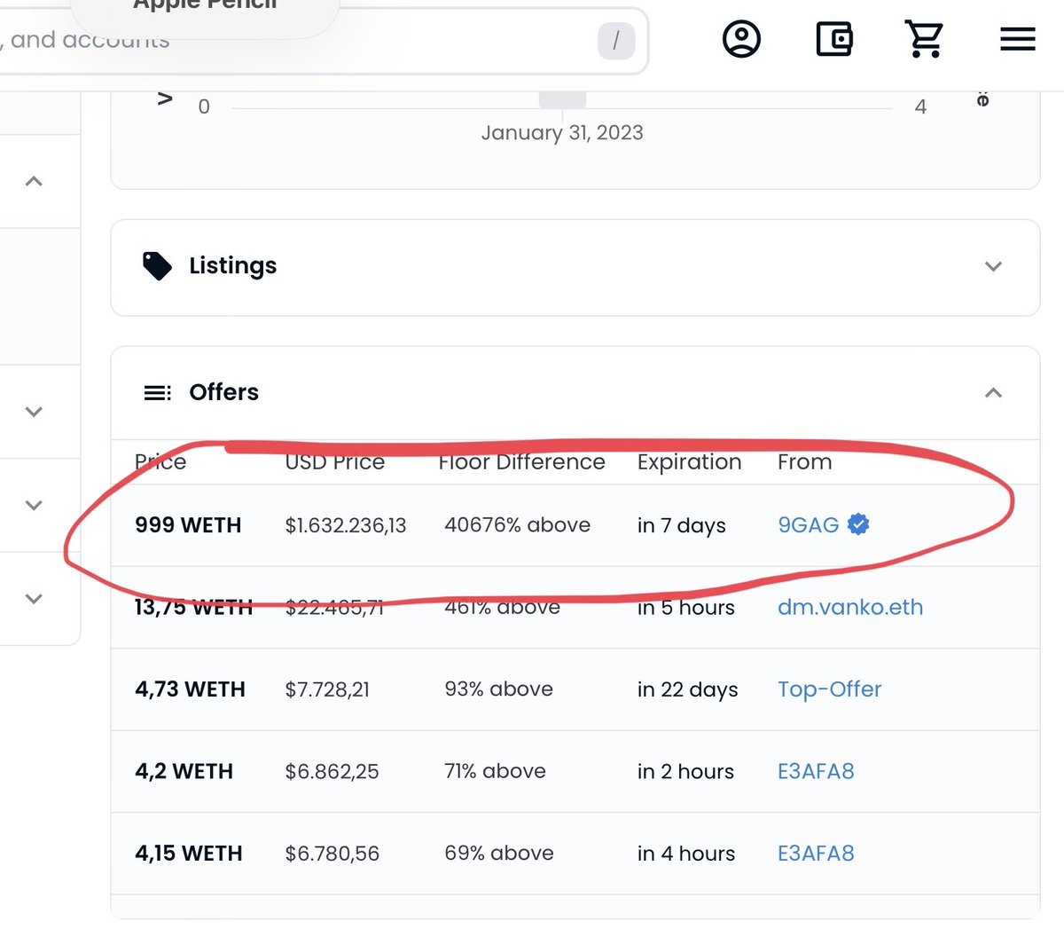 ⚠️ Breaking News ⚠️

Just in: 999 wETH / 1.6m $ 💸 offer on the golden key 🔑 

<a href="/Mongraal/">Mongraal</a> has 7 days to accept.