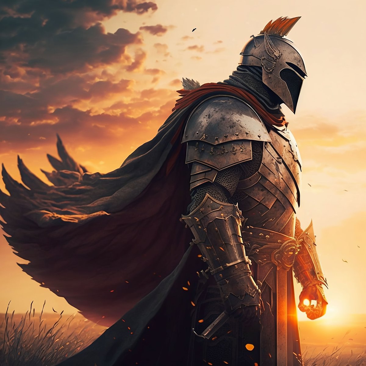 Epic Heroic Knight version 1
#champion #epic #epicfantasy #heroic #knight #knights #medieval #medievalarmor #medievalart #medievalfantasy #sunset #warrior #medievalknight #armorfantasy #knightwarrior #knightarmor #medievalcharacter #armorknight #knightcharacter #midjourney