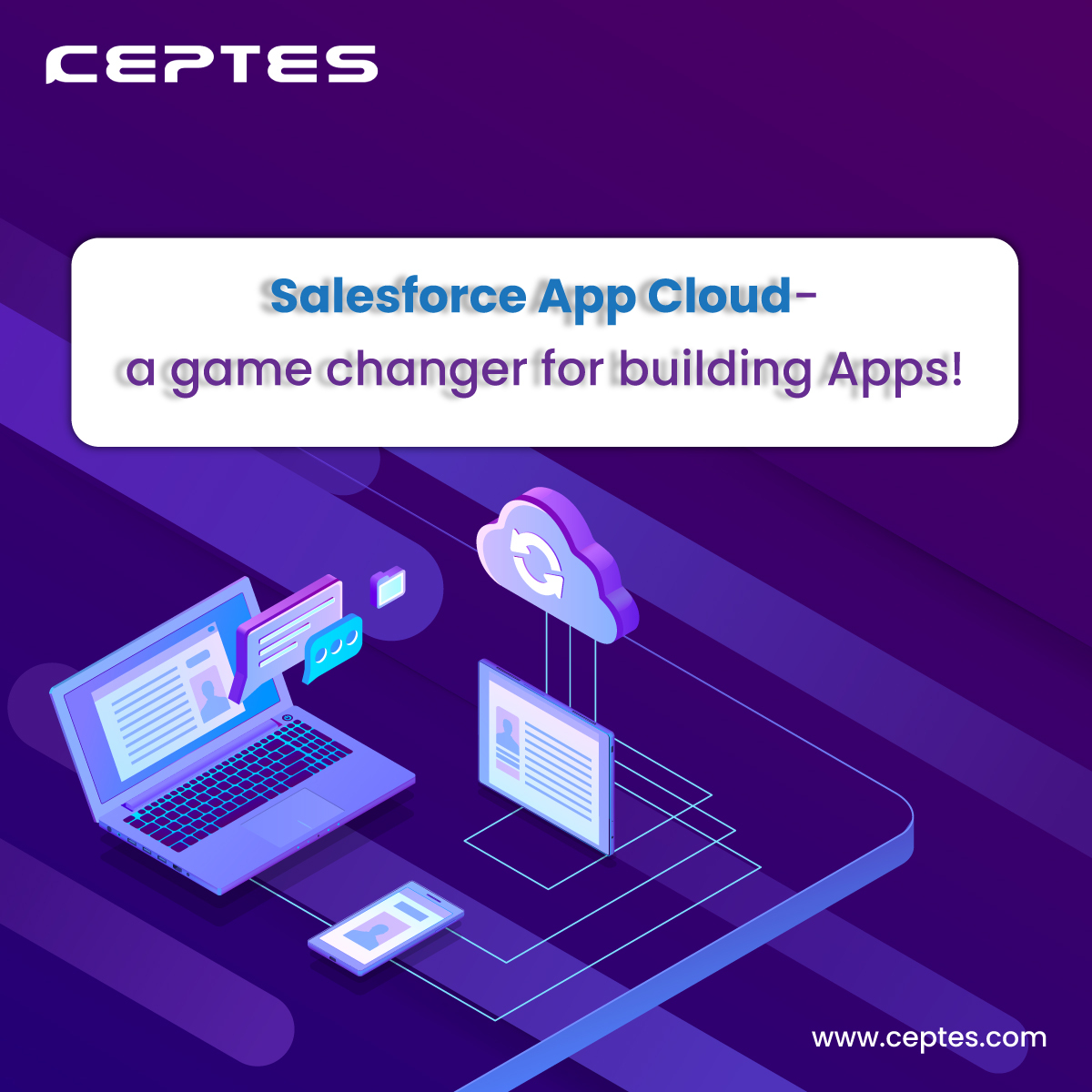 ceptessoftware's tweet photo. Empower your business and create Lightning apps using no-code builders, pro-code tools, and built-in enterprise services.

Know More: https://t.co/zxm4JNrnHN

#ceptes #salesforce #SalesforceAppCloud #appdevelopment  #cloudcomputing  #nocode https://t.co/Ixt4Ipm57o