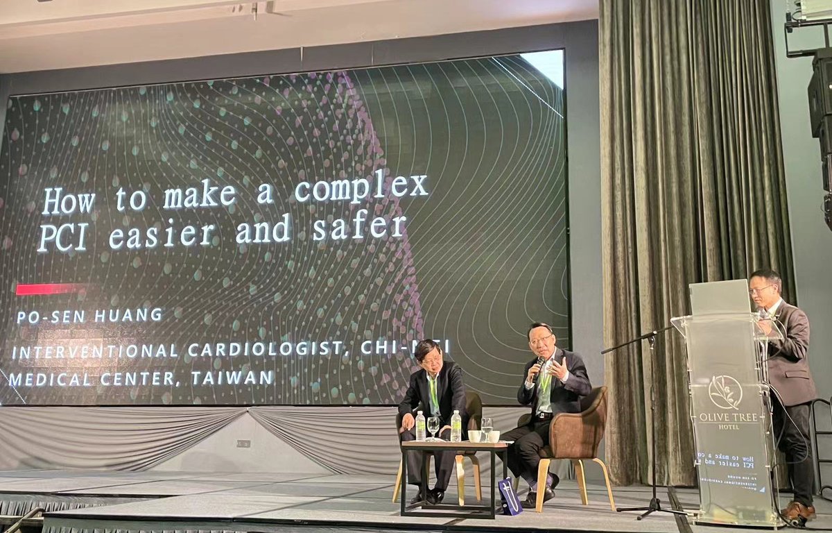 APTMedDevices's tweet photo. Thank you Dr. Huang Po-sen and Dr. Tsai Chuan-tsai for sharing your wonderful experience at the Penang Complications in Cardiovascular Interventions 2023, and showcasing our innovative #Elong and #Expressman. Thanks also to all physicians for your participation. #CardioTwitter https://t.co/Qpebzbt2bn