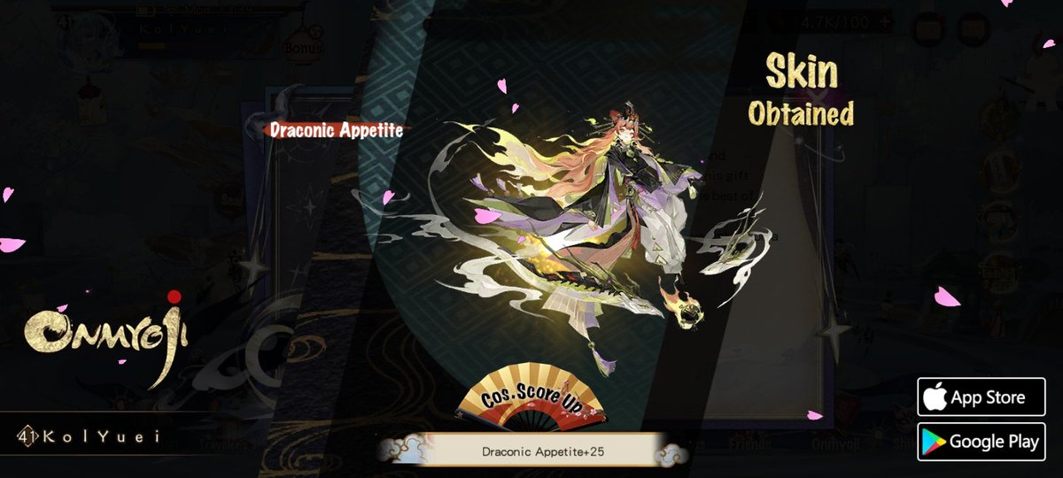 leinwx95's tweet photo. #Onmyoji# I got a brand new rare skin! Check it out and try your luck! https://t.co/mxKlAfHAjC