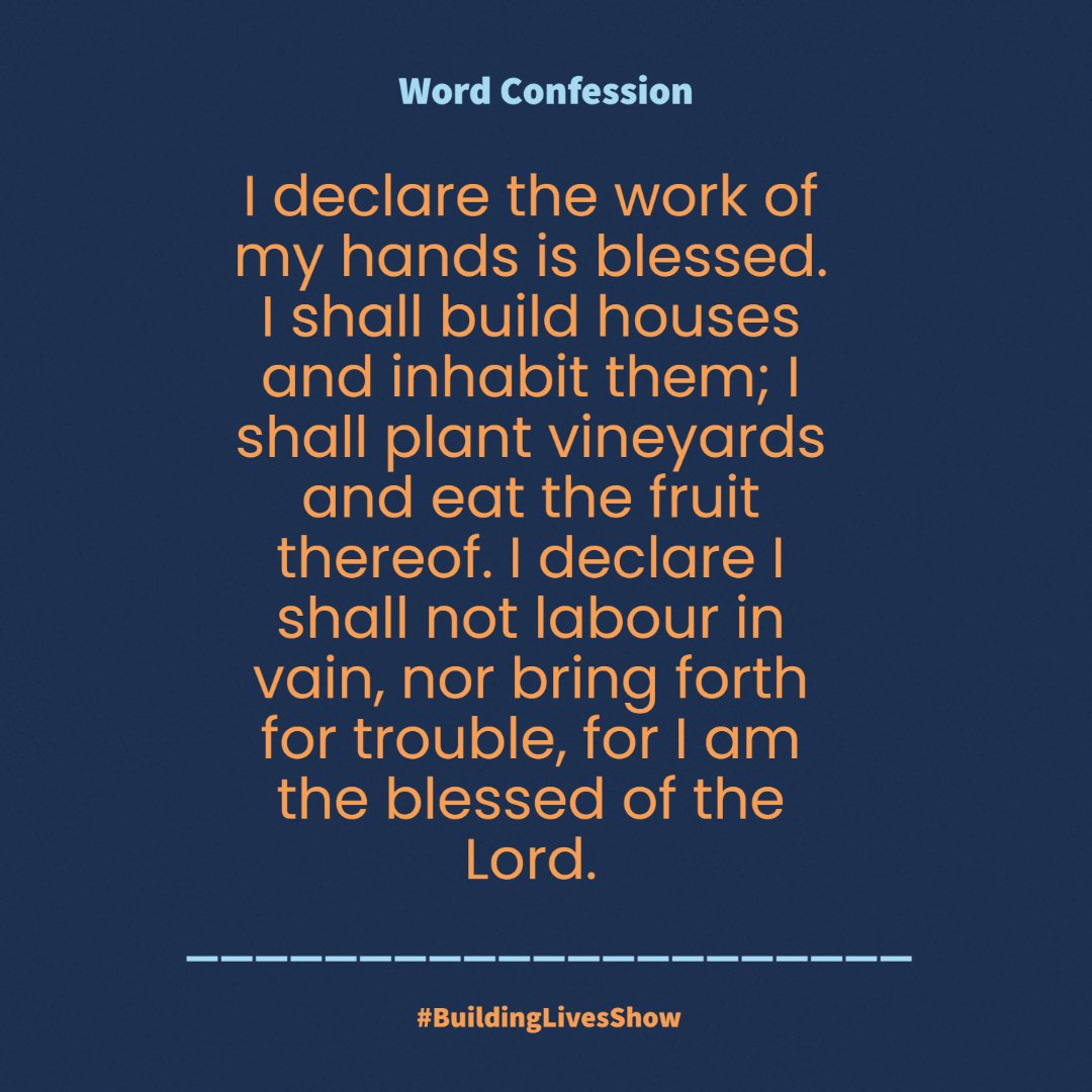 Buildingliveske's tweet photo. The Bible says, "You will also declare a thing, And it will be established for you." Declare these words over yourself!
#newweek #monday #buildinglivesshow https://t.co/bZ2gqV6ltT