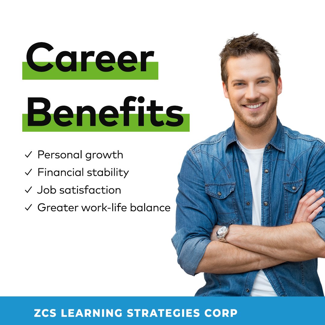 Time to put your career into high gear. Check out these rewards that come with a job you love 💪  

#zcslearningstrategies  #digitalageoflearning #scenariobasedlearning #scenarios #storytelling #learningdesign #elearning #CareerBenefits