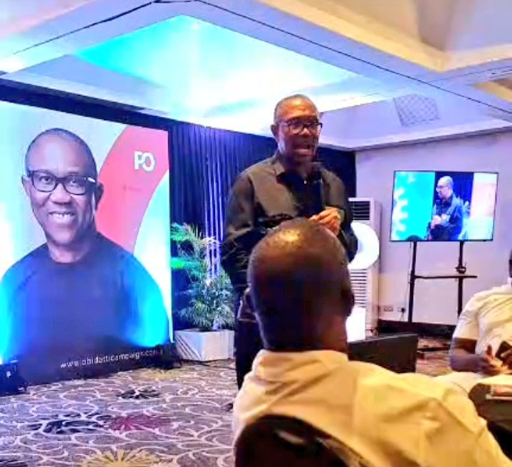 I remember when Okey Bakassi asked Peter Obi if he had the capacity to 'defend the votes of Nigerians' cos his rivals do not fight fair. While charging Nigerians to do their part, PO said 'I'D RATHER DIE THAN FAIL NIGERIANS.' Fear not, PO is prepared. Go & verify. #ElectionResult
