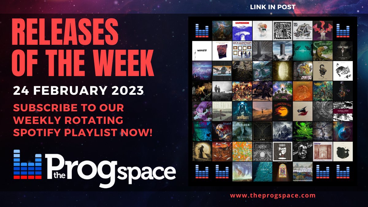 The Progspace (@theprogspace) on Twitter photo š„š„ RELEASES OF THE WEEK š„š„
60 new records, 10 highlights! Read more about this massive release week here:
theprogspace.com/album_releasesā¦
What was your favorite?
You can find them all in our weekly rotated RotW playlist. Dive in, and feel free to subscribe:
theprogspace.com/rotw-playlist š„š„ RELEASES OF THE WEEK š„š„
60 new records, 10 highlights! Read more about this massive release week here:
theprogspace.com/album_releasesā¦
What was your favorite?
You can find them all in our weekly rotated RotW playlist. Dive in, and feel free to subscribe:
theprogspace.com/rotw-playlist