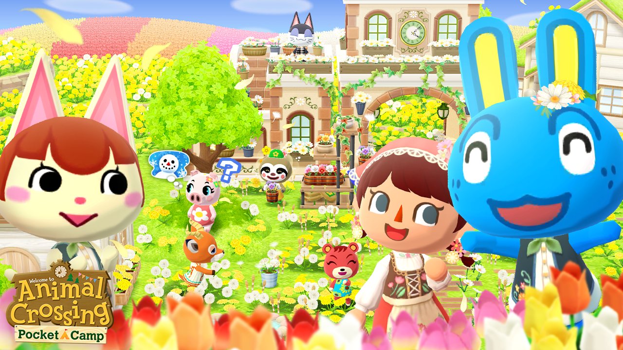 Pocket_camp on Twitter "A greenpacked spring has made its way to the