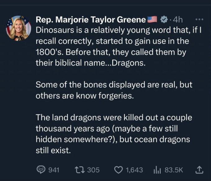 Some more fun facts from the biatch that belongs in a padded cell! But instead she's the head of the homeland security committee, please somebody make it make sense